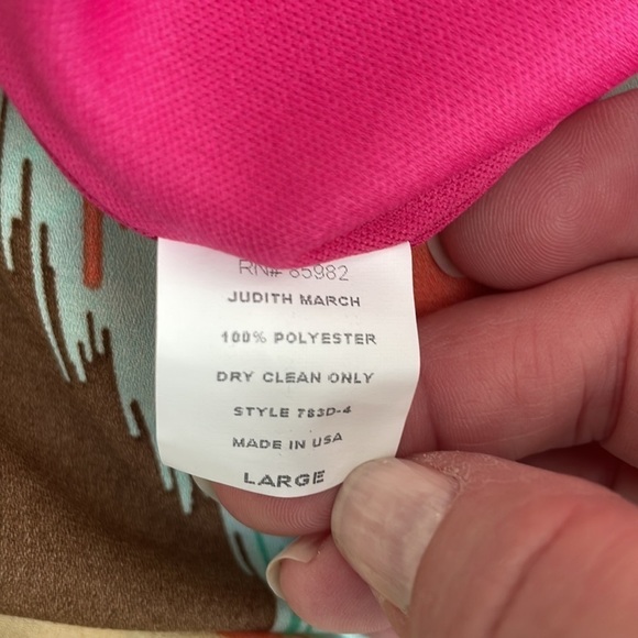 Judith March Women’s Multicolored Sundress L - Picture 7 of 7